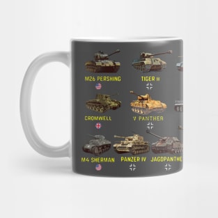 Top Ten Best WW2 Tanks Mug